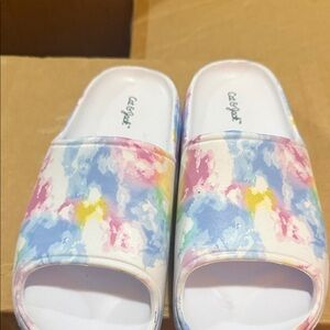 Cat & Jack Multicolor Kids Slippers